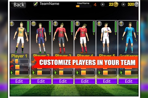 Top Football Evolution 2017 3D Mobile Strike Kick screenshot 4