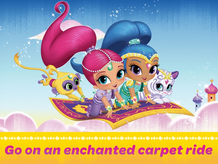 Shimmer and Shine: Enchanted Carpet Ride Game HD screenshot-0
