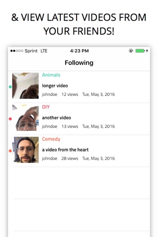 MyStory: Share Personal Video Stories With Friends screenshot 3