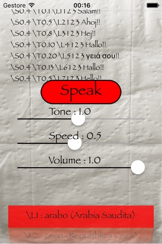 iSpeech Synthesizer screenshot 2