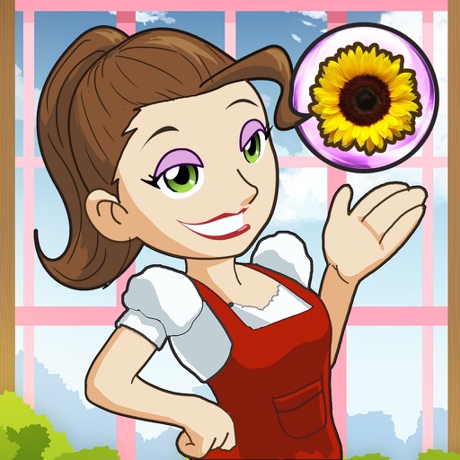 Amy’s Flower Shop - Flower Match Mania Blitz Puzzle Game FREE icon