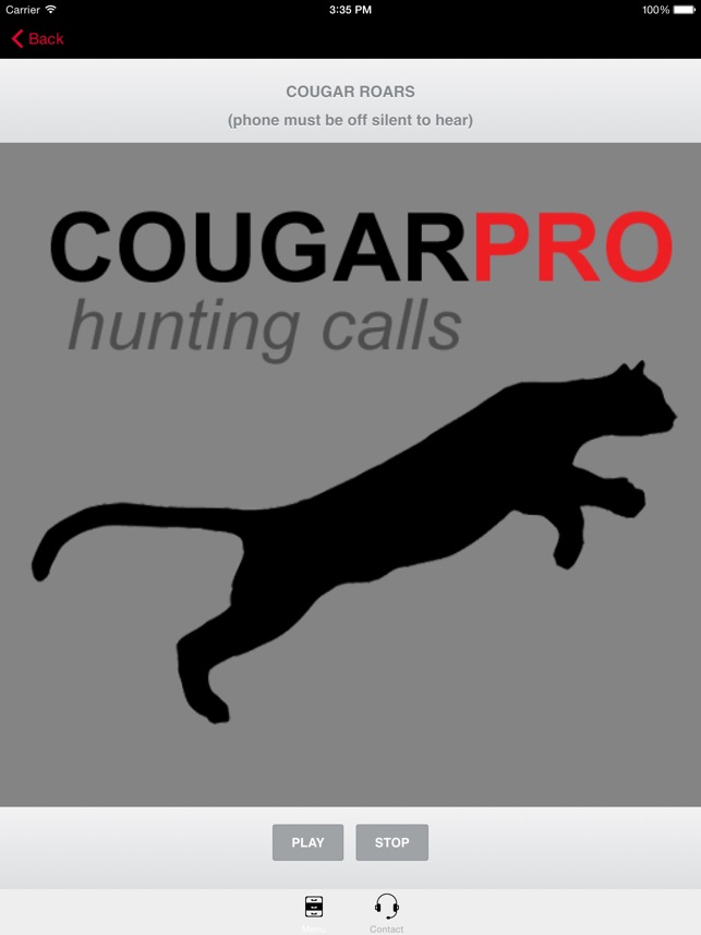 REAL Cougar Calls & Cougar Sounds for Hunting - BLUETOOTH CO(圖1)-速報App