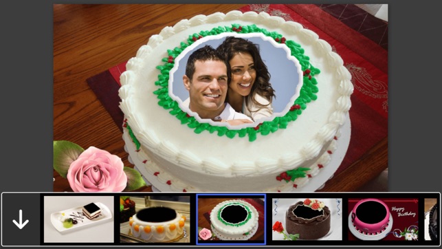 Cake Photo Frames - Instant Frame Maker 