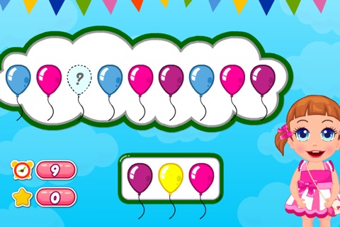Baby Balloon Party - Educational screenshot 2