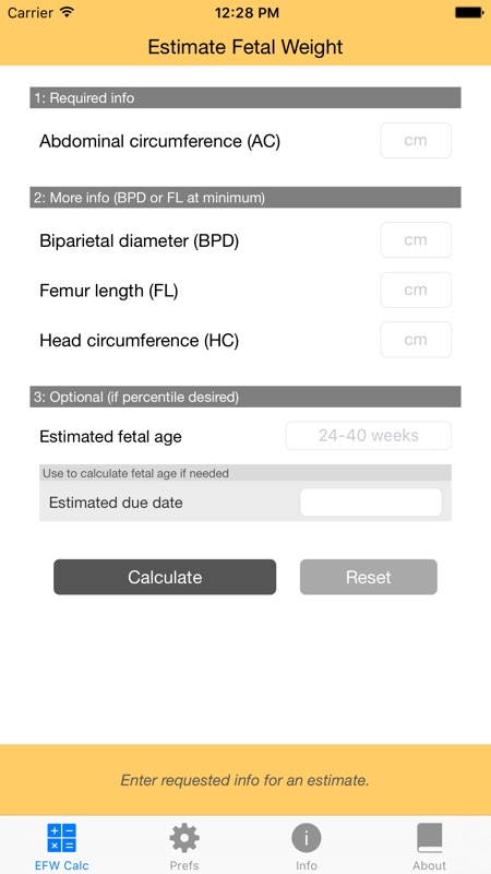 Fetal Weight Percentile Calculator | Blog Dandk