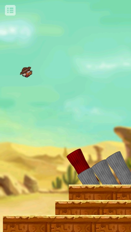 Flying Bird Desert Game