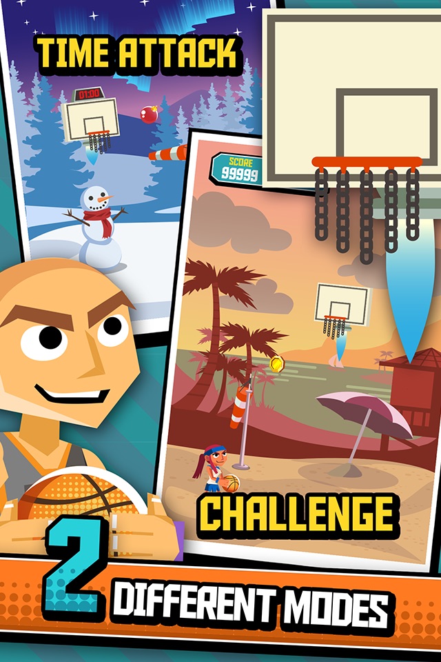 Basket Boss - Fun Arcade Basketball Hoops Shooter screenshot 2