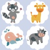 Animated Animal-Puppies Kids & Baby Memo Games For Toddlers! Free Educational Activity Learning App