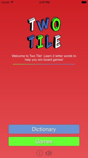 Two Tile - Master all 2 letter words for board games!(圖3)-速報App