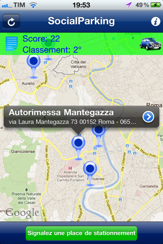 SocialParking - L'App Sociale che ti trova Parcheggio screenshot 3