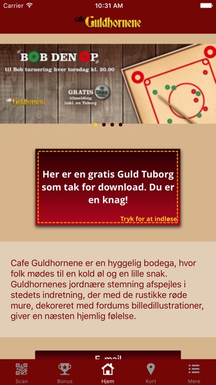 Cafe Guldhornene København