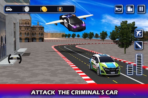 Flying Future Police Cars screenshot 4