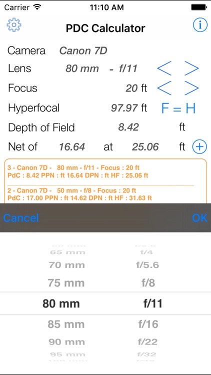 PDC Calculator