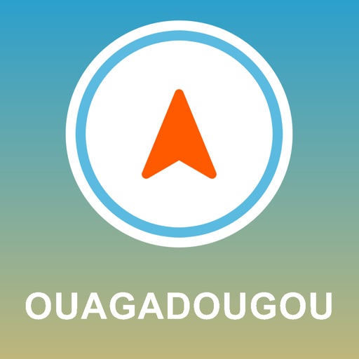 Ouagadougou, Burkina Faso GPS - Offline Car Navigation icon