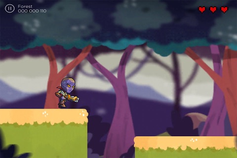 Alien Forest Run Pro screenshot 2