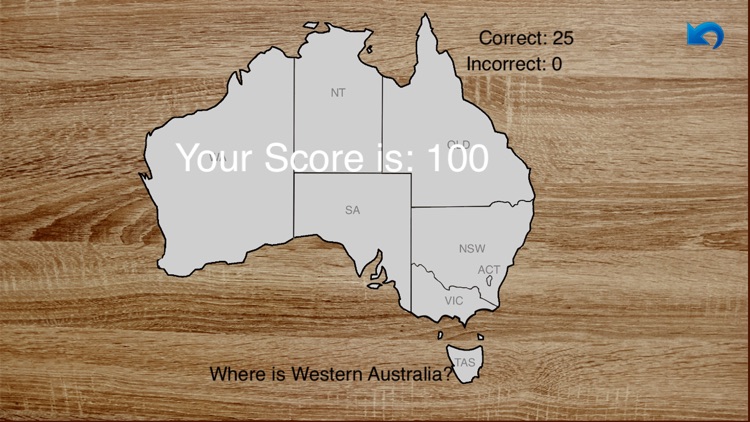 Australia Map Master Lite - audio learning, puzzle game and test