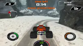 Game screenshot 3D Monster Truck Snow Racing- Extreme Off-Road Winter Trials Driving Simulator Game Free Version mod apk