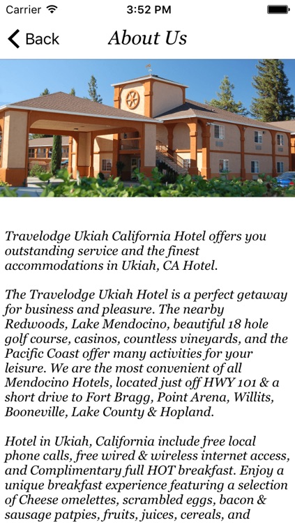 Travelodge Ukiah California Hotel