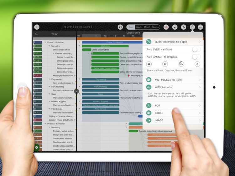 QuickPlan Pro - Project Plan, Schedule Management screenshot-4