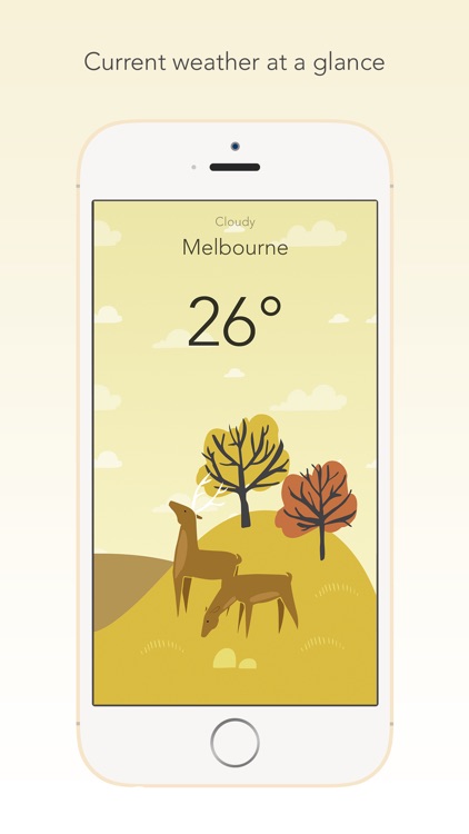Wild Weather - Where hand drawn illustrations meet accurate weather conditions screenshot-0