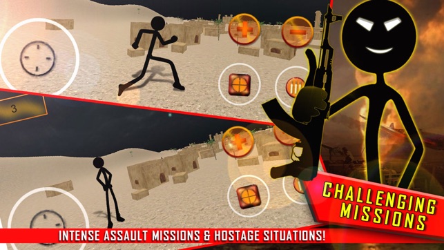 Death Zone For Stickman Commando Strike Mission(圖4)-速報App