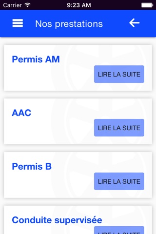 Ecole de conduite d'Aquitaine screenshot 4
