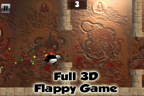Flappy Yoga Panda screenshot 2