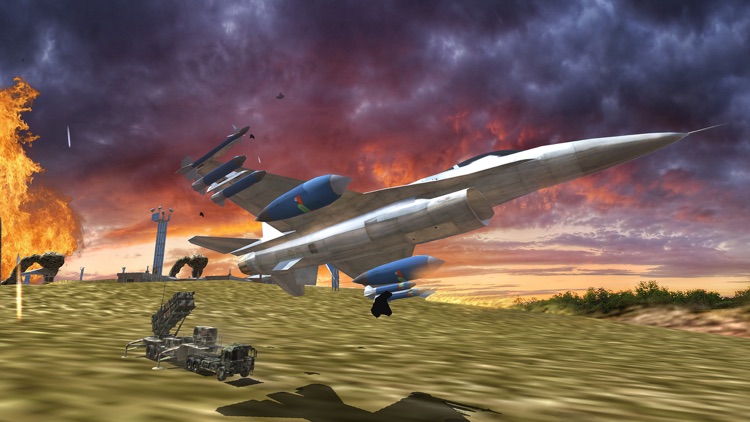 F16 Jet Air Battle Dogfight screenshot-4