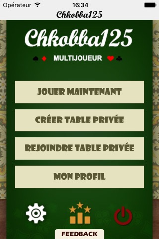 Chkobba125 - Multijoueur screenshot 3