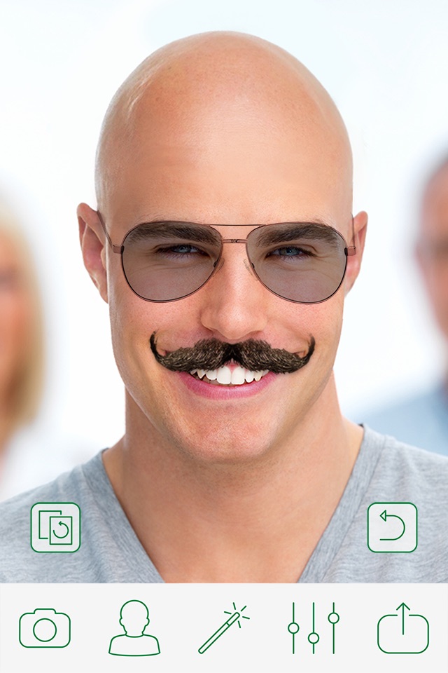 Bald Head Photo Booth Pro screenshot 3