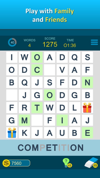 WordArena - Word Search Puzzle to play with Friends