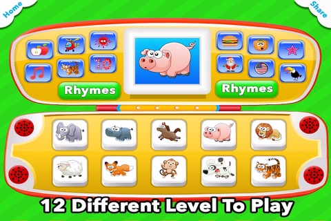 Toy Phone For Toddlers - Educational Free Game screenshot 4