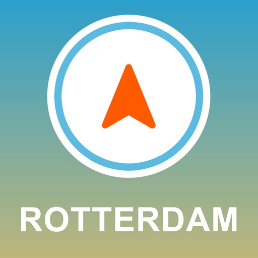 Rotterdam, Netherlands GPS icon