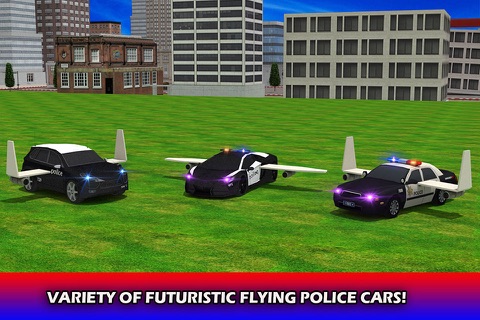 Flying Future Police Cars screenshot 3