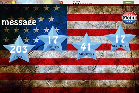 Presidential Countdown Free screenshot 2