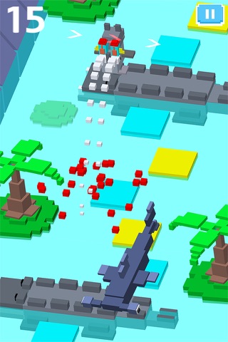 Crossy shark screenshot 3