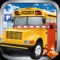 Driving School Bus Parking 2016 - Real Driving Test Career Simulator Game