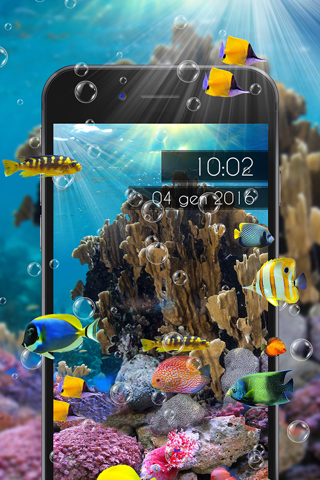 Amazing Aquarium Clock LITE screenshot 3