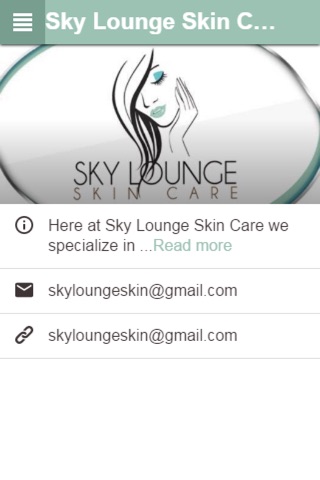 Sky Lounge Skin Care LLC screenshot 2