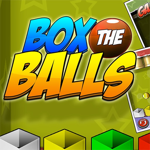 Box The Balls In The Colored Boxes Icon