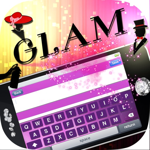 Keyboard Glam for iPhone – Customize Keyboards Skins with Cool Font.s and Color.ful Themes