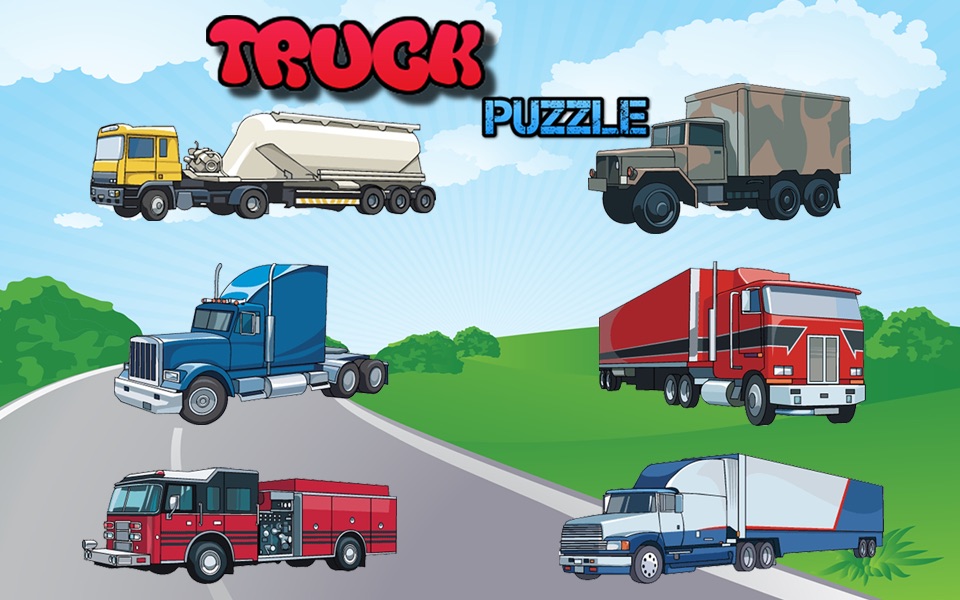 Monster Trucks Jigsaw Puzzles : Auto Cars for Kids screenshot 2