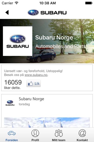 Subaru Norge screenshot 4