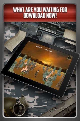 Battle Soldier Frontline Rivals: Big League Arms Battle Pro screenshot 3