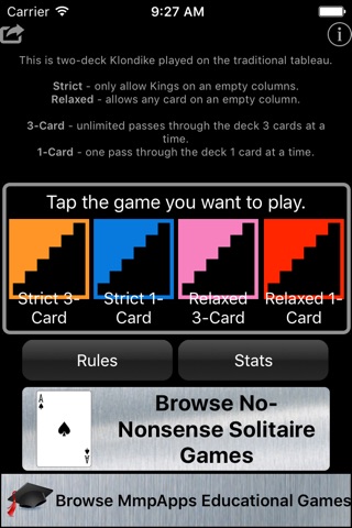 Steps Solitaire screenshot 2