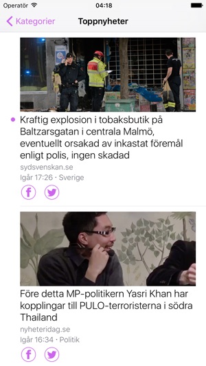 Bubbla Nyheter(圖1)-速報App