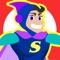 Superhero Power Coloring Book - Cartoon Ranger Painting Game