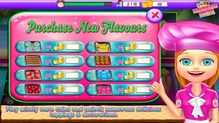 Ice Cream Fever Cooking Girls Game screenshot-3