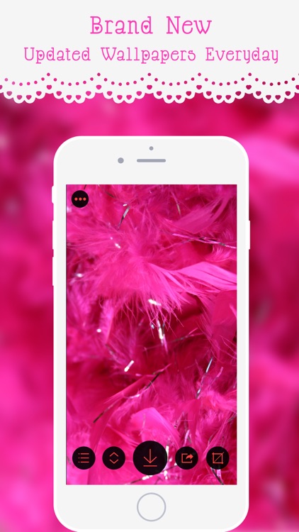 Stylish Pink Live Wallpapers & Backgrounds – HD quality Girly Theme Lock Screen Wallpaper screenshot-3