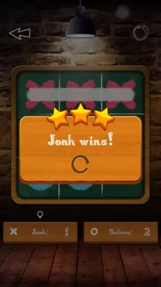 Captura de Pantalla 3 Tic Tac Toe Pro - Glow Multiplayer Online 2 Player Free with friend ( 3 in a row ) iphone